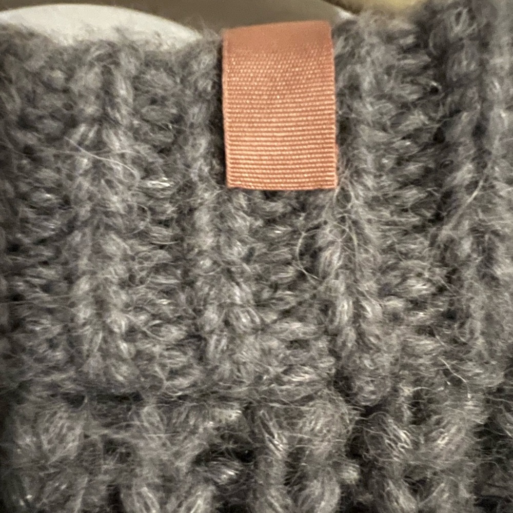 Lunya Cozy Gray Knit Cardigan - Picture 10 of 10